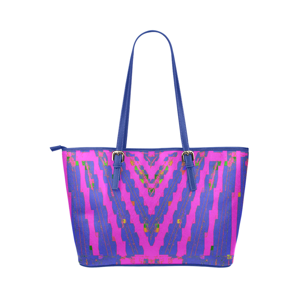 Electro Tribal Jane Leather Tote Bag /Small e-joyer