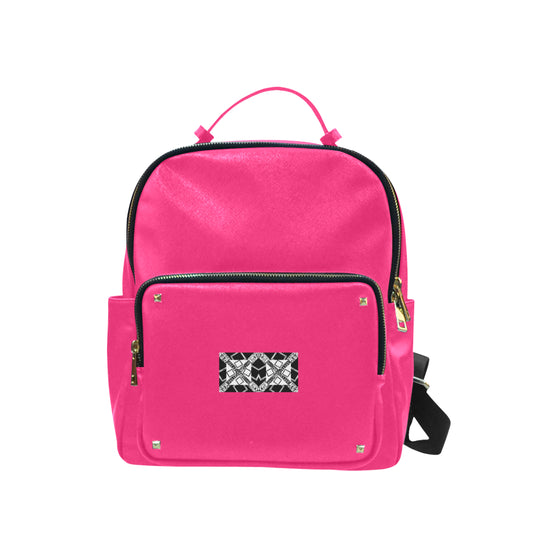 VIP Logo Coed Leather Backpack e-joyer