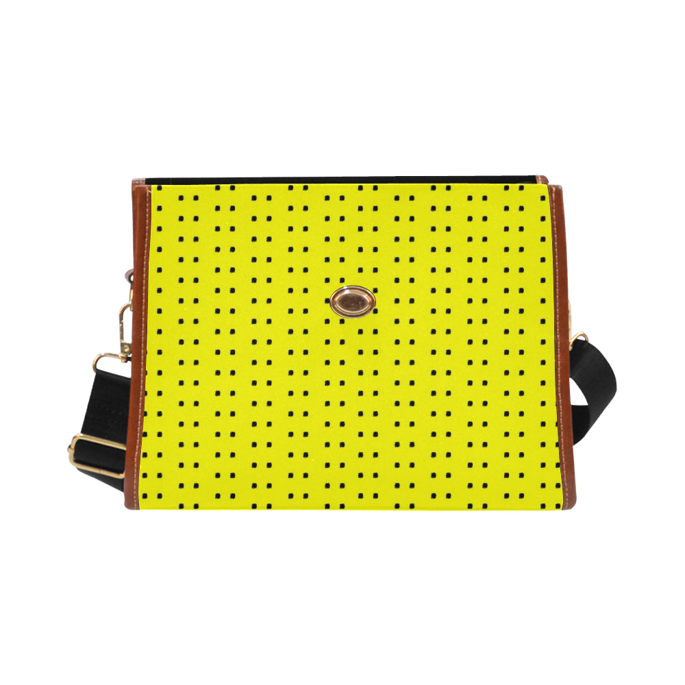 Polka Stripe London Satchel Bag e-joyer