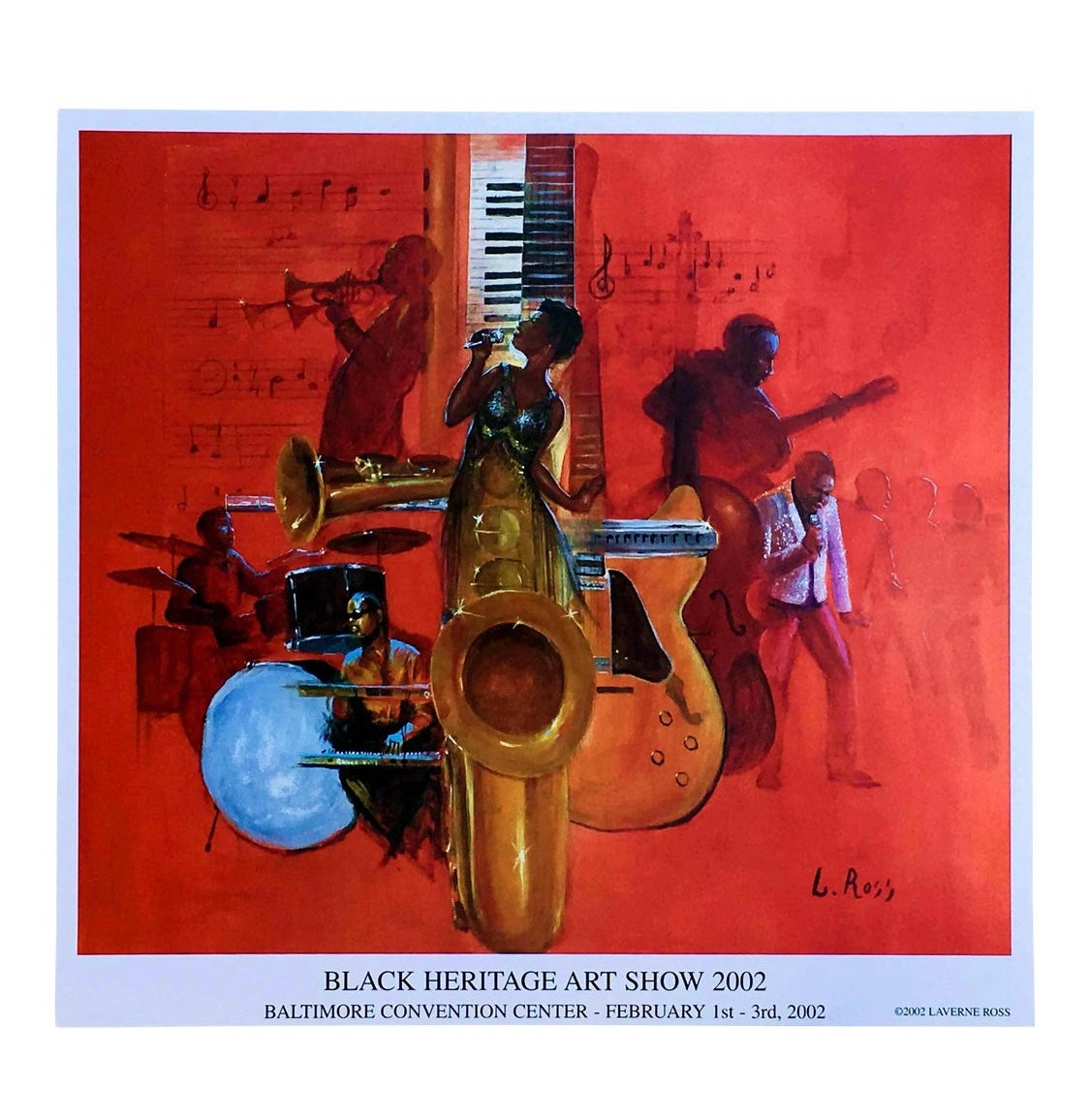 Set of 6 Black Arts Festival Poster Prints