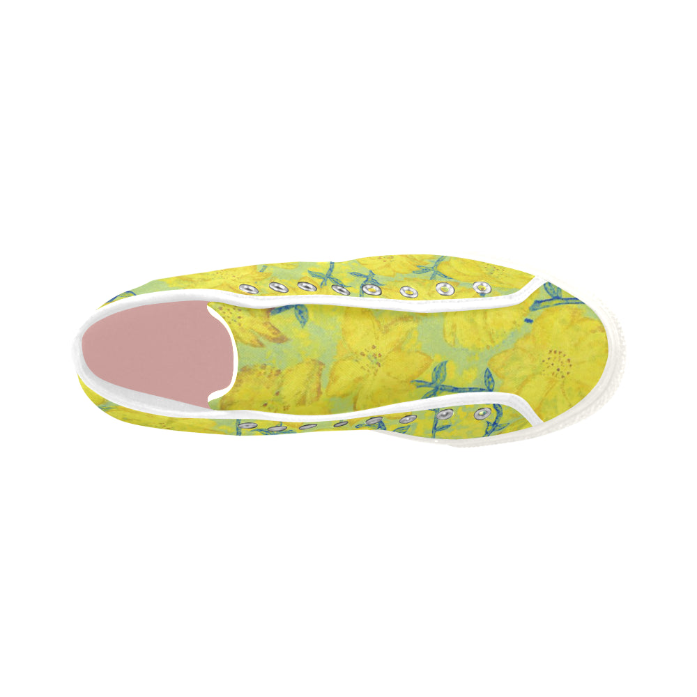 pink fireworks collage 2 yelow blue 2 4.59 mb Vancouver H Women's Canvas Shoes (1013-1) e-joyer