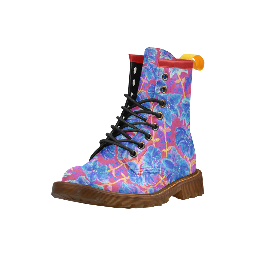 pink fireworks collage 2 blue red ox 4.99 mb High Grade PU Leather Martin Boots For Women Model 402H e-joyer