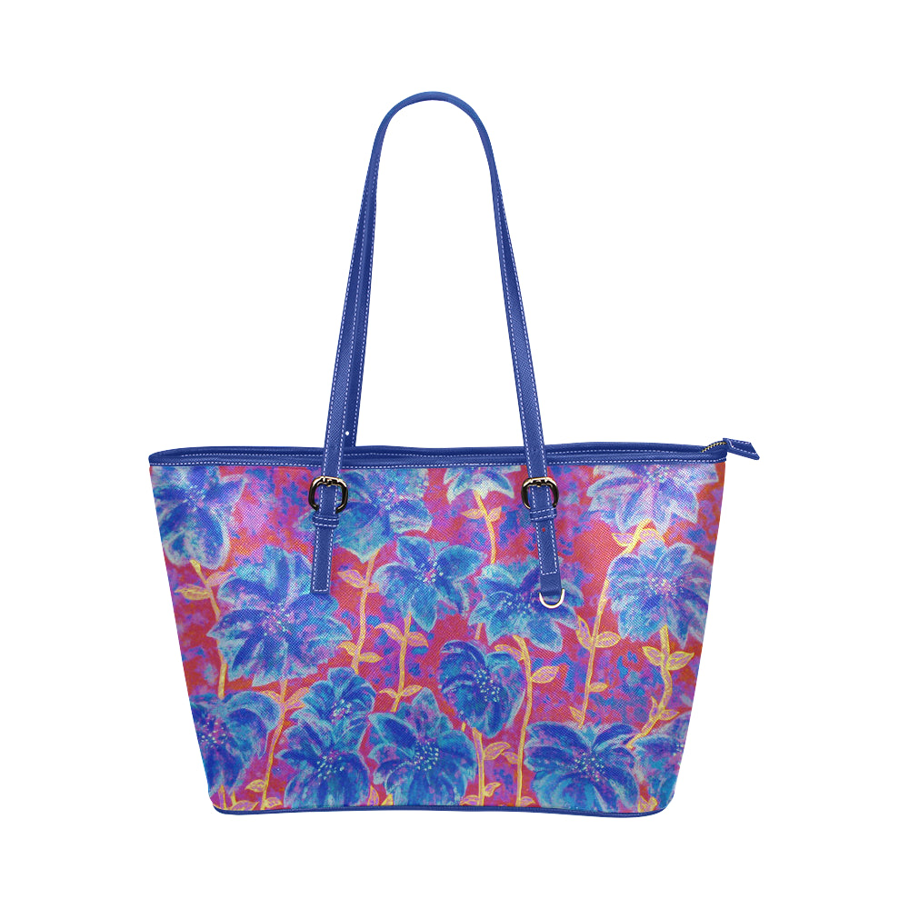 Fireworks Jane Leather Tote Bag /Small