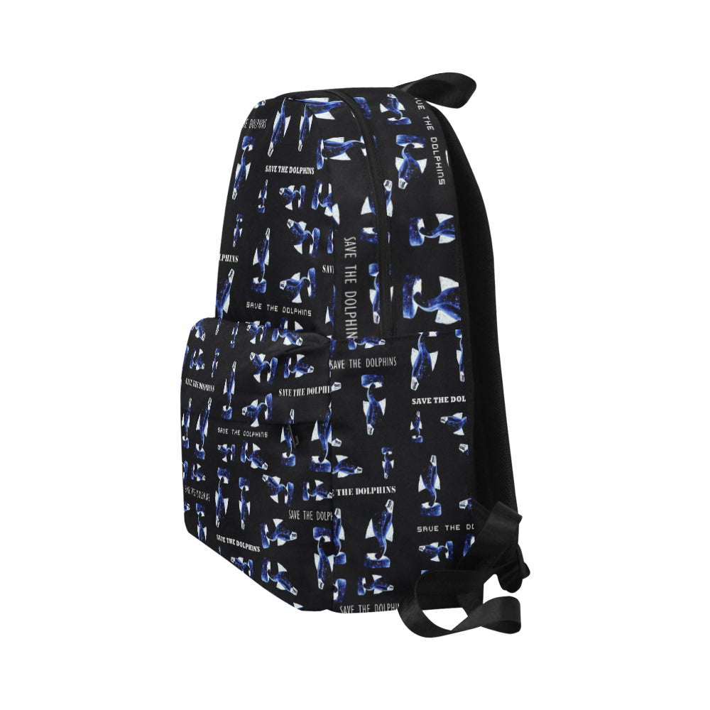 Save the Dolphins Backpack Bag e-joyer