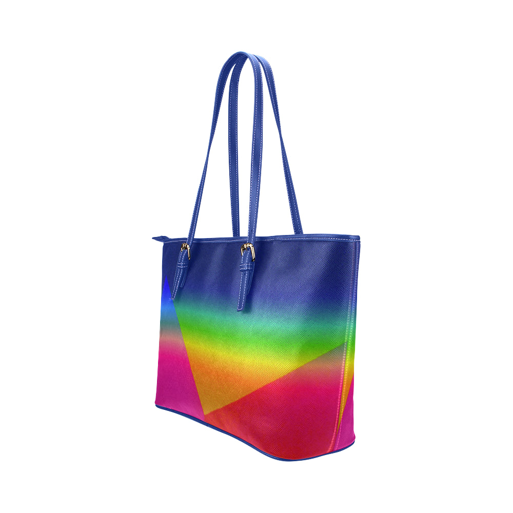 Rainbow Jane Leather Tote Bag /Small e-joyer