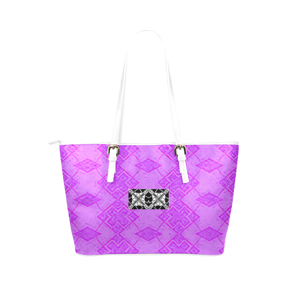 Exes VIP Logo Jane Leather Tote Bag e-joyer