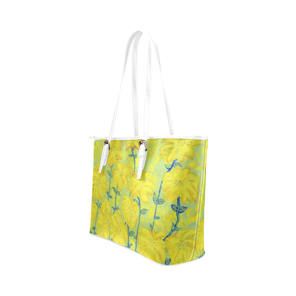 Fireworks Jane Leather Tote Bag e-joyer