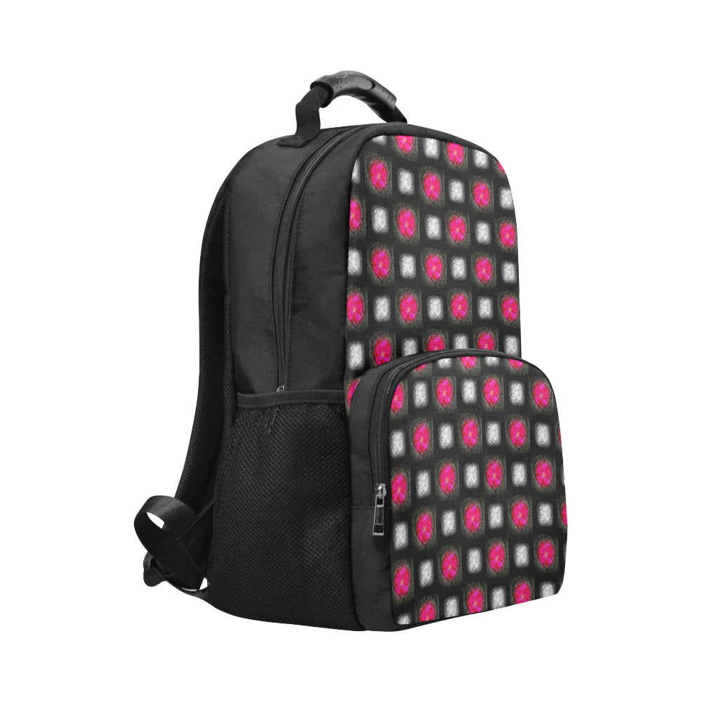 Bling Hearts Laptop Backpack e-joyer