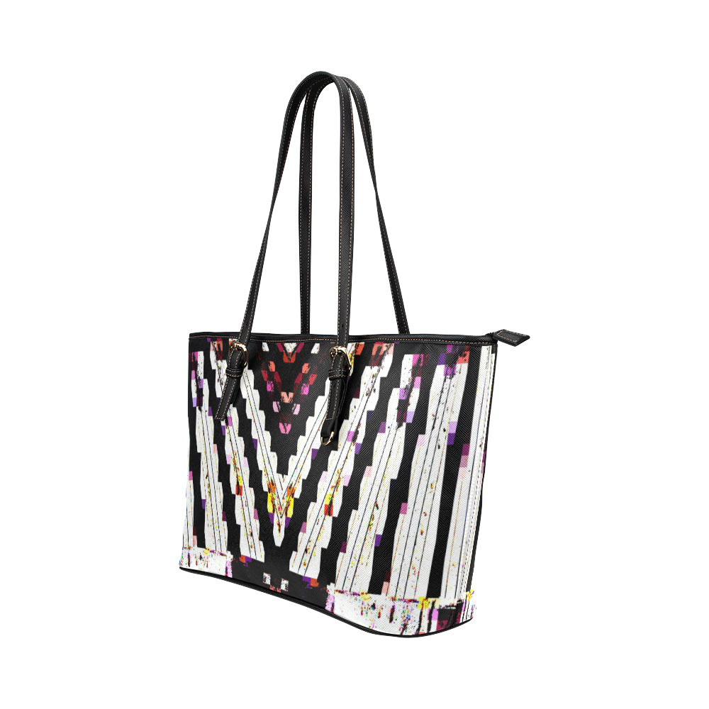 Electro Tribal Jane Leather Tote Bag /Small e-joyer