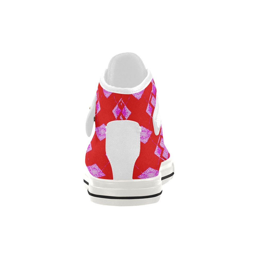 dramatic red pink exes crop - Copy Aquila Strap Women's Shoes (Model 1202) e-joyer