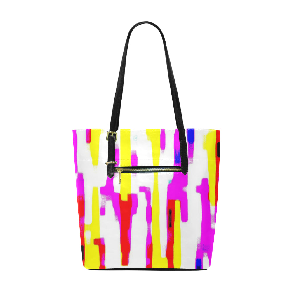 Happy Classic Leather Tote Bag e-joyer