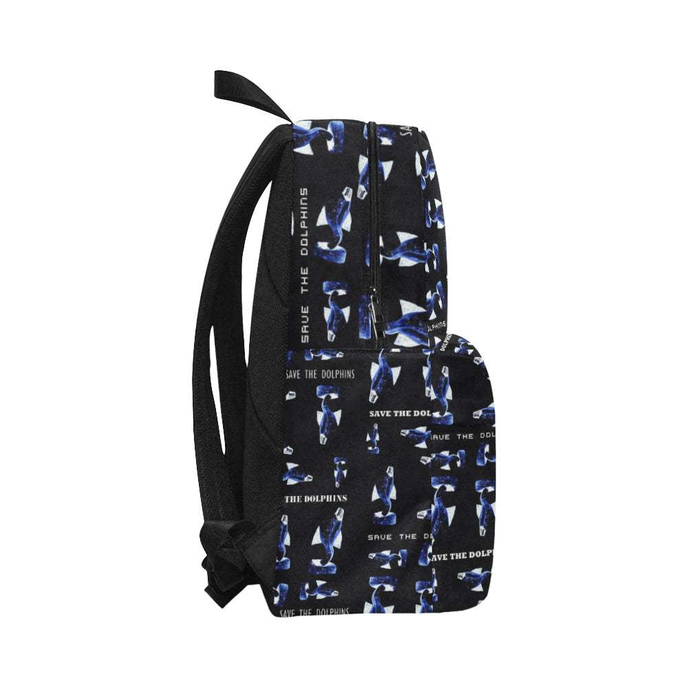 Save the Dolphins Backpack Bag e-joyer