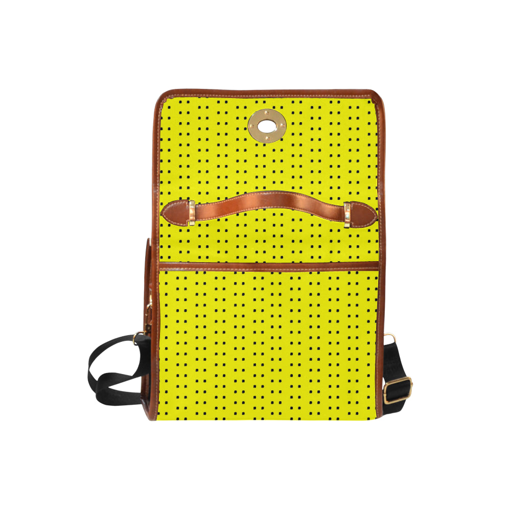 Polka Stripe London Satchel Bag e-joyer