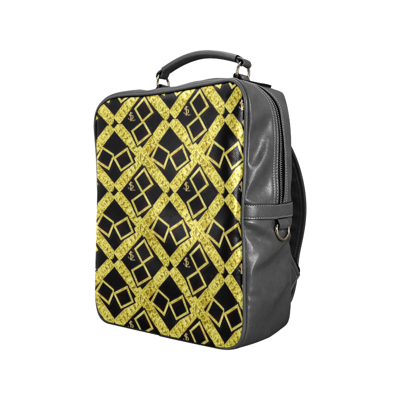 SL Logissimo Leather Carry-On Backpack Bag e-joyer