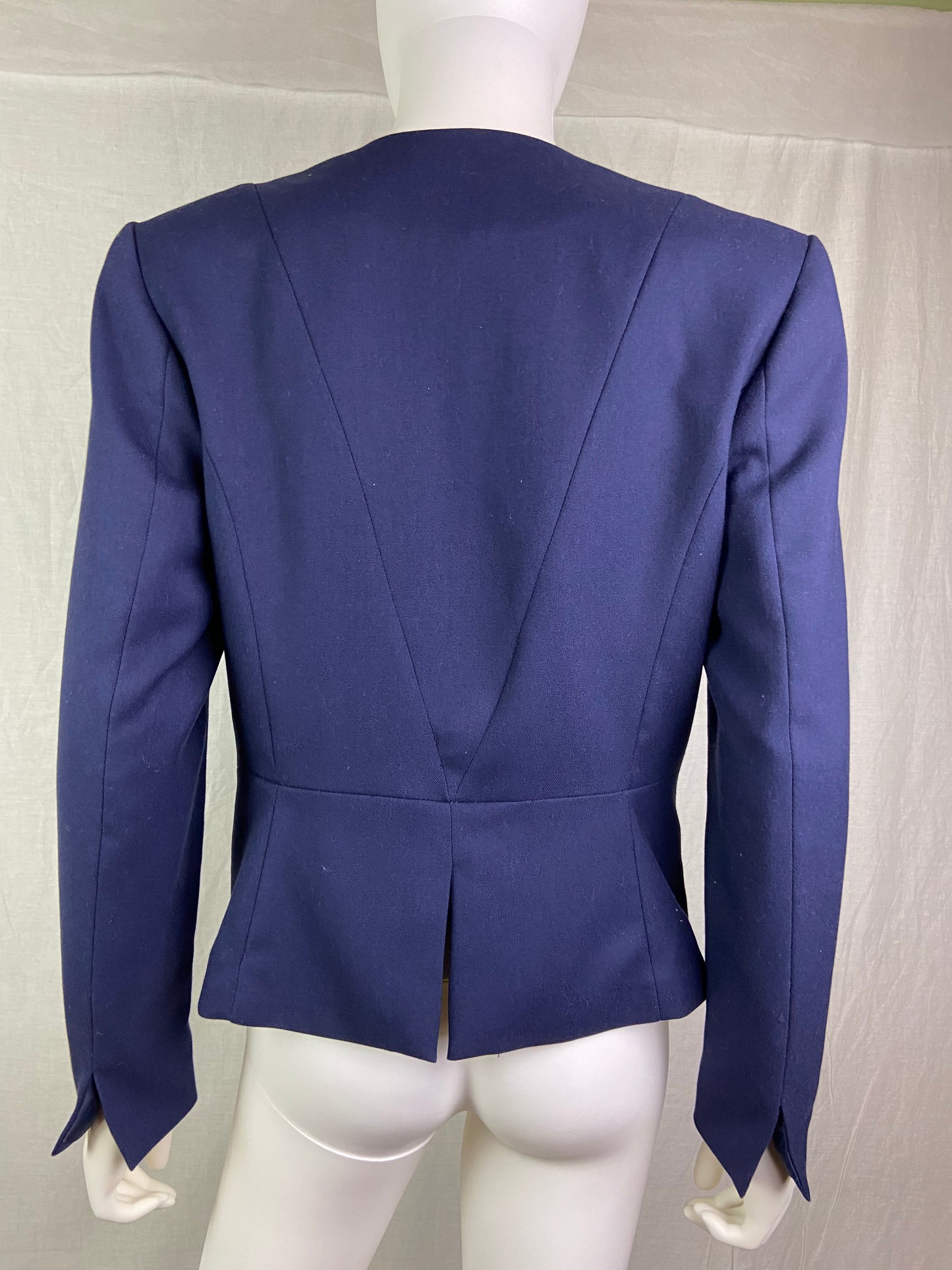 H&M Navy Blue Career Blazer Jacket