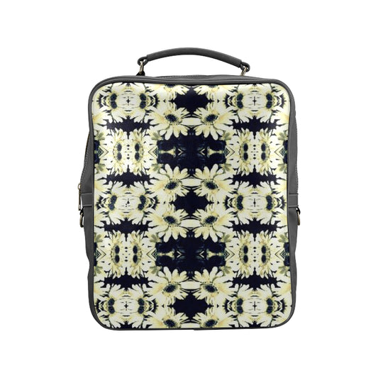 Damask Leather Carry-On Backpack Bag e-joyer