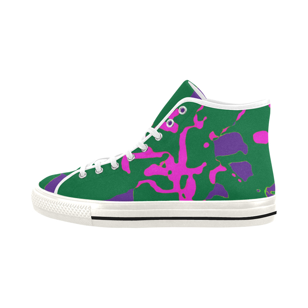 edit 3805 green pink Vancouver H Women's Canvas Shoes (1013-1) e-joyer