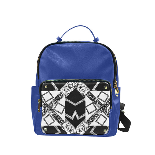 VIP Logo Coed Leather Backpack e-joyer