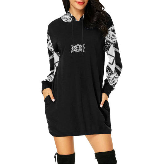 Premium VIP LOGO Hoodie Mini Dress e-joyer