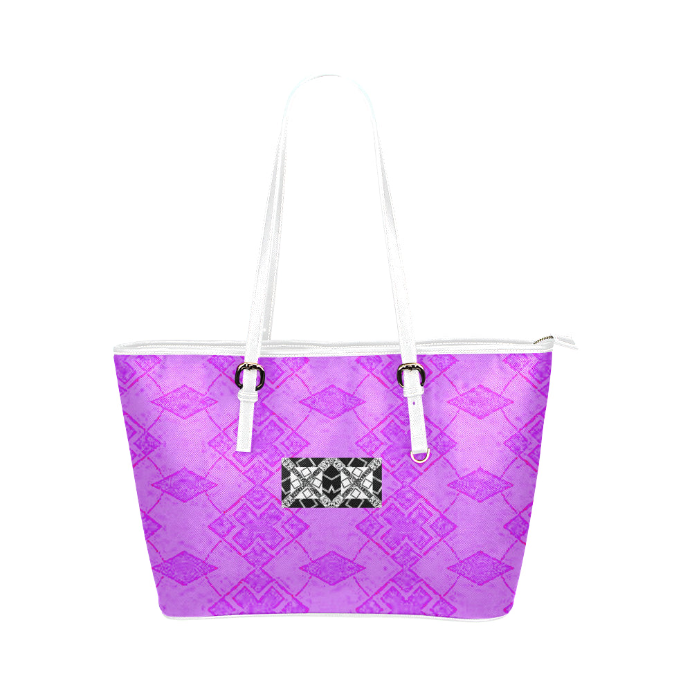 Exes VIP Logo Jane Leather Tote Bag e-joyer