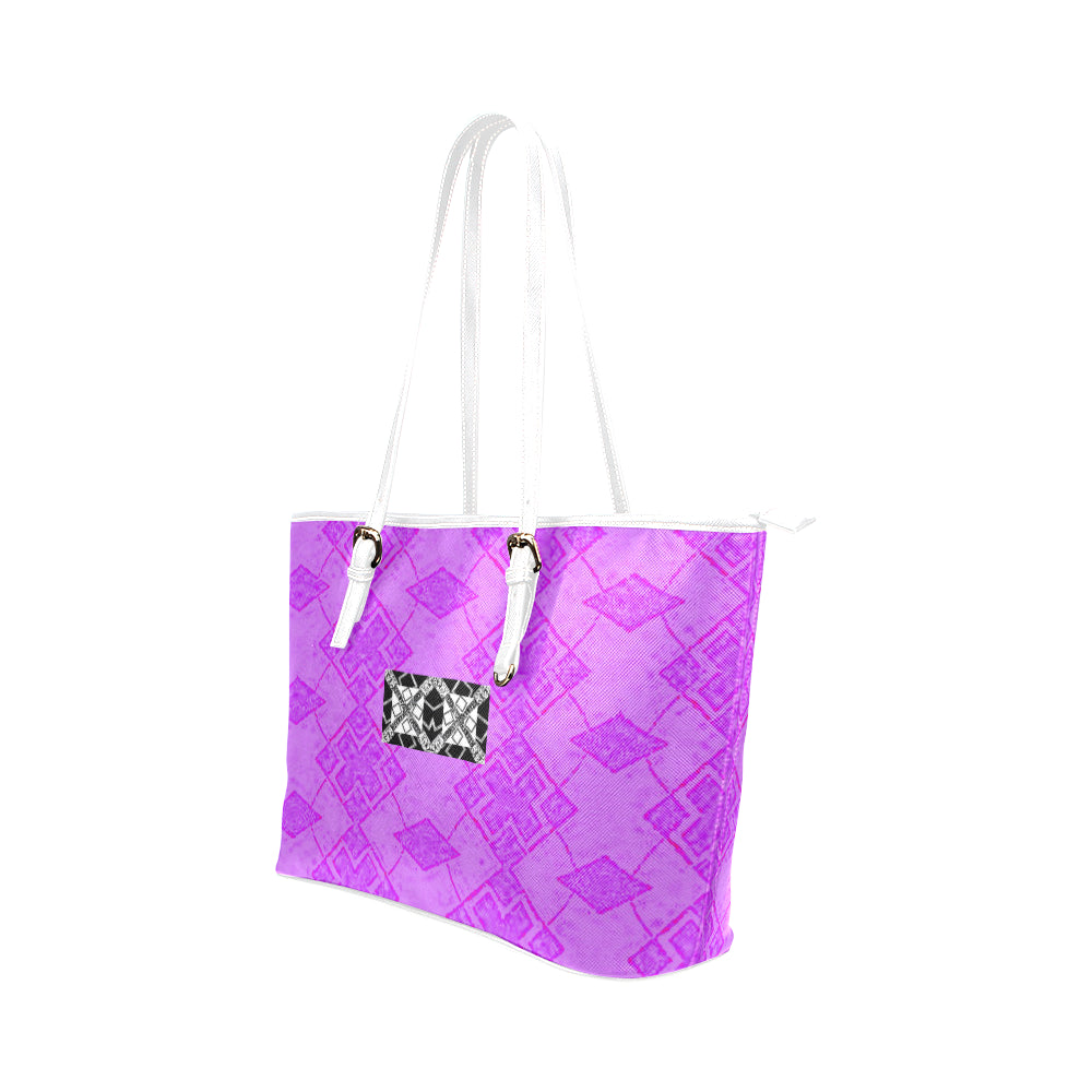 Exes VIP Logo Jane Leather Tote Bag e-joyer