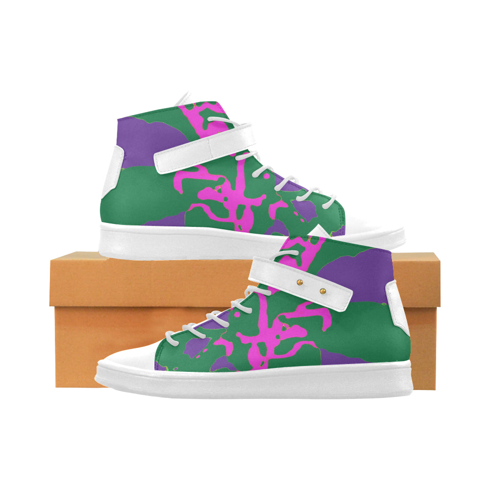 Paradiso Leather High Top Shoes e-joyer