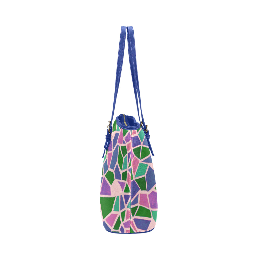 Mosaic Jane Leather Tote Bag /Small e-joyer