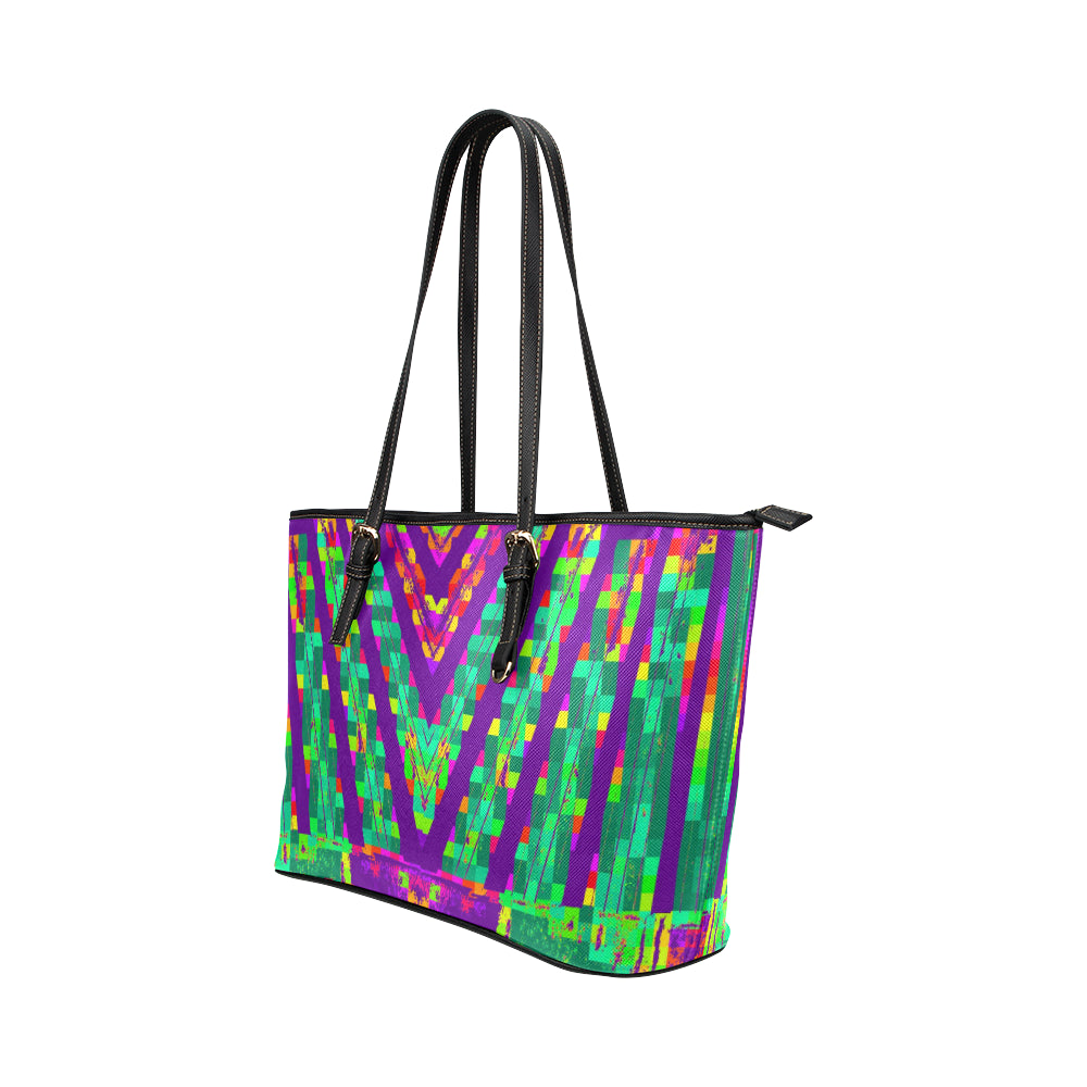 Electro Tribal Jane Leather Tote Bag /Small e-joyer