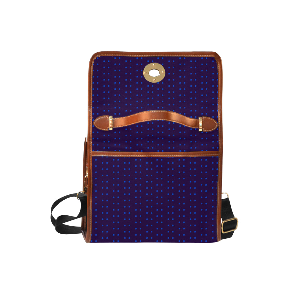 Polka Stripe London Satchel Bag e-joyer