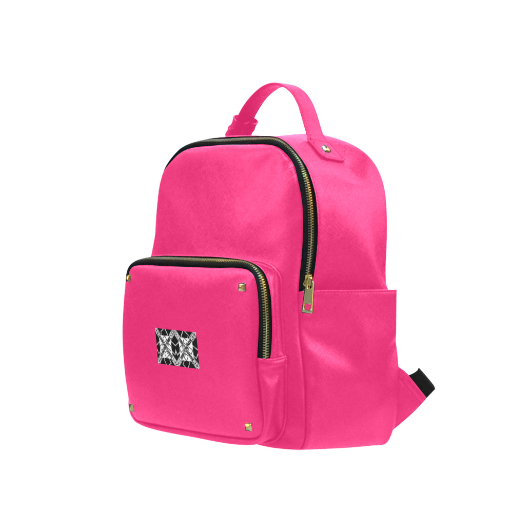 VIP Logo Coed Leather Backpack Bag  / Large e-joyer