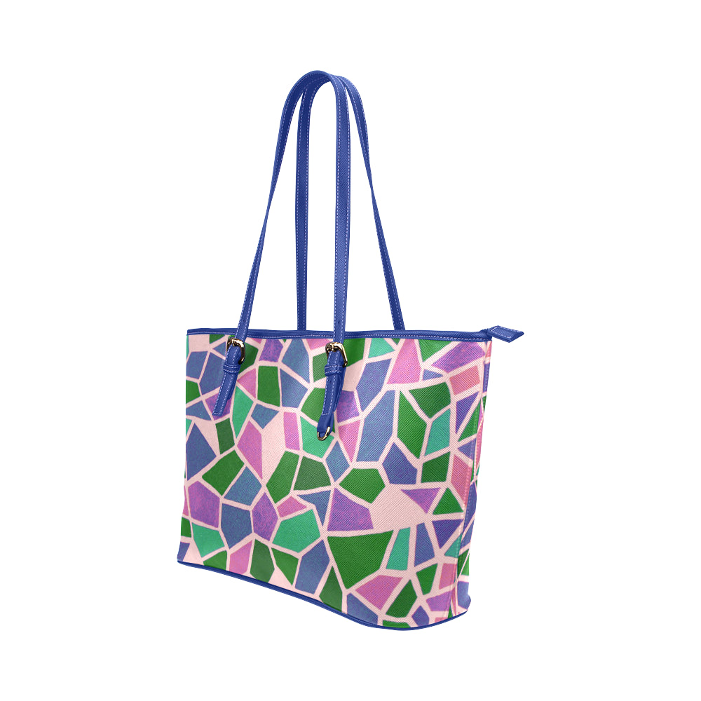 Mosaic Jane Leather Tote Bag /Small e-joyer