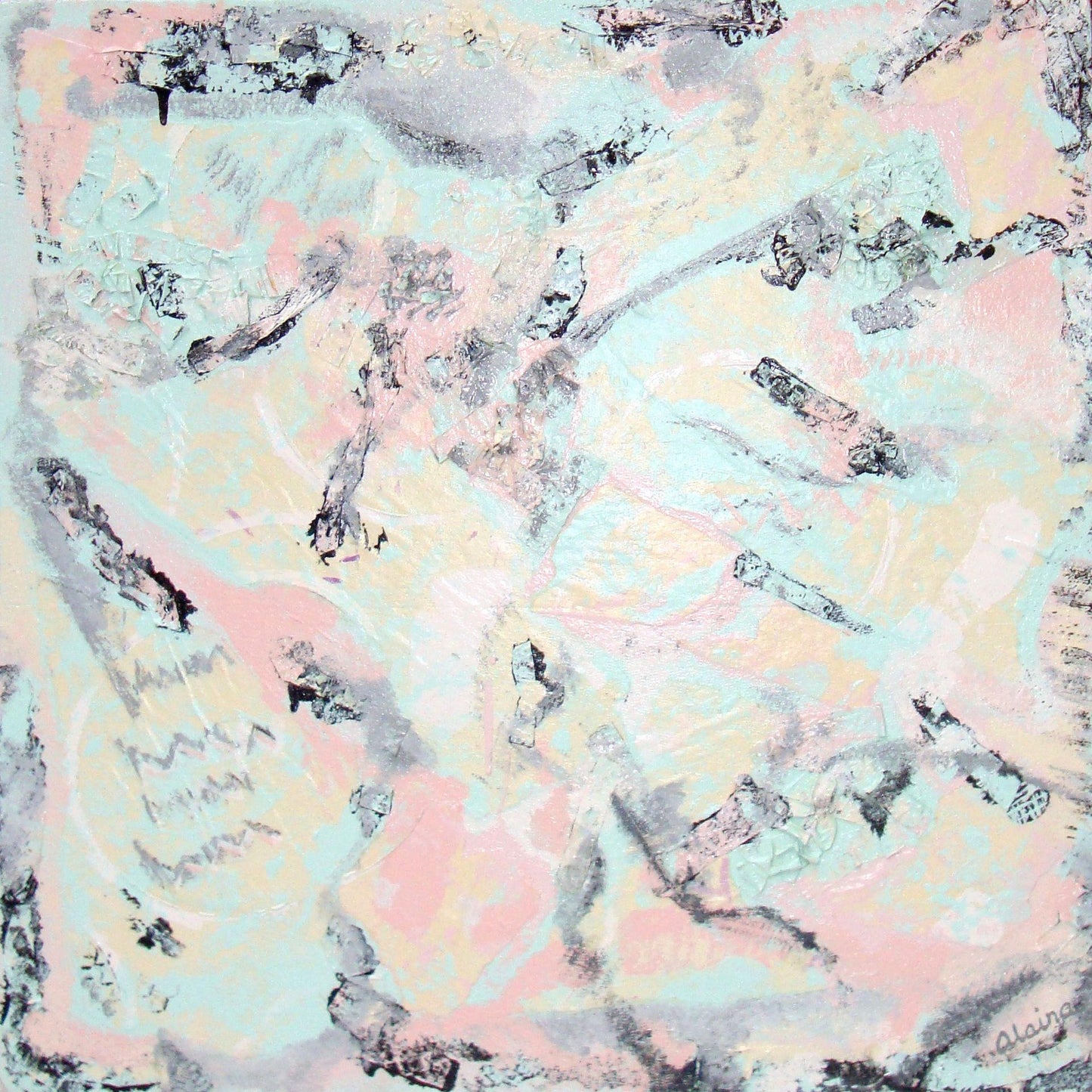 [SOLD] September Collage - Original Painting