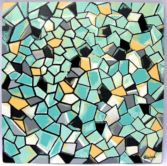 [SOLD] 'Dimensions II' Original Abstract Painting