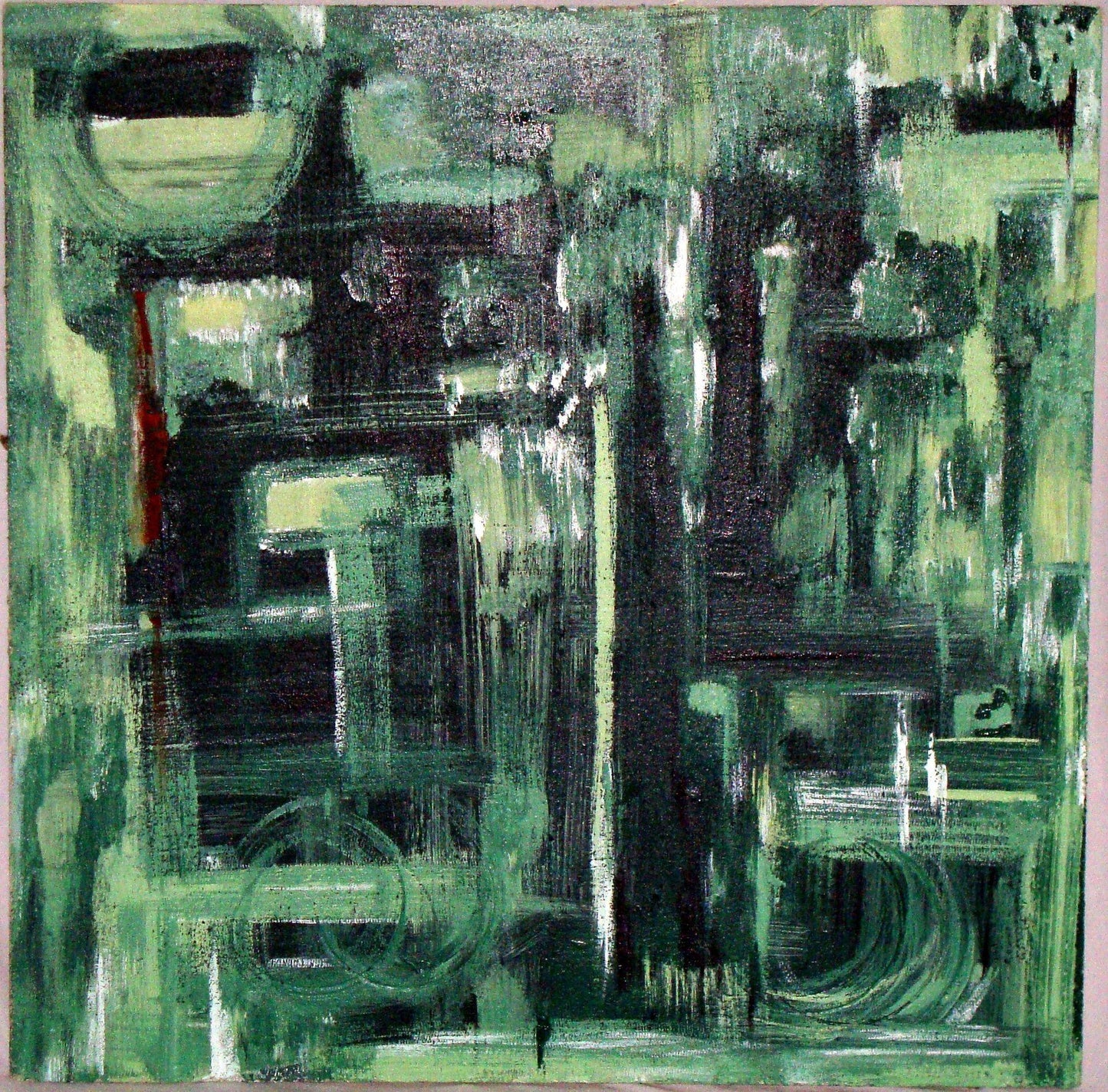 [SOLD] Terra Verde - Original Abstract Painting by Alaina