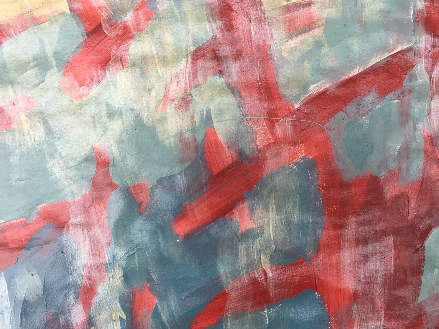 "Veil" Painting on Paper From "Fragile Existence"