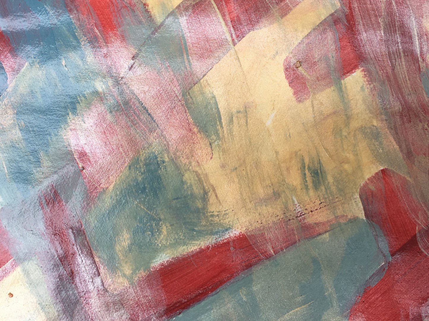 "Veil" Painting on Paper From "Fragile Existence"