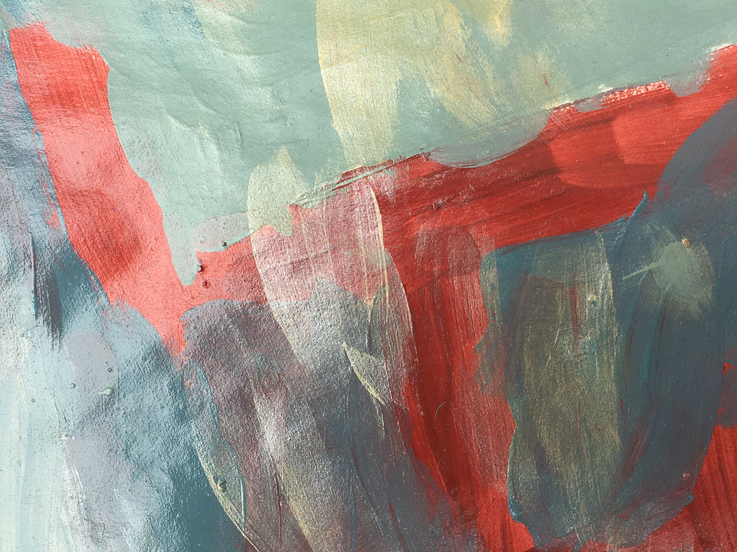"Veil" Painting on Paper From "Fragile Existence"
