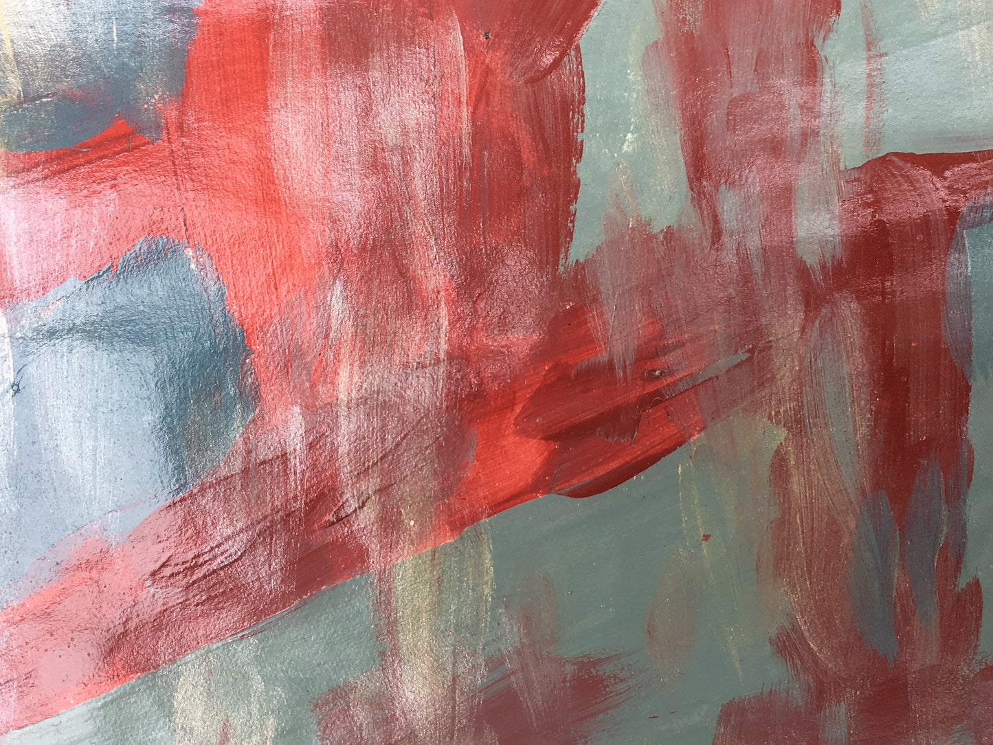 "Veil" Painting on Paper From "Fragile Existence"
