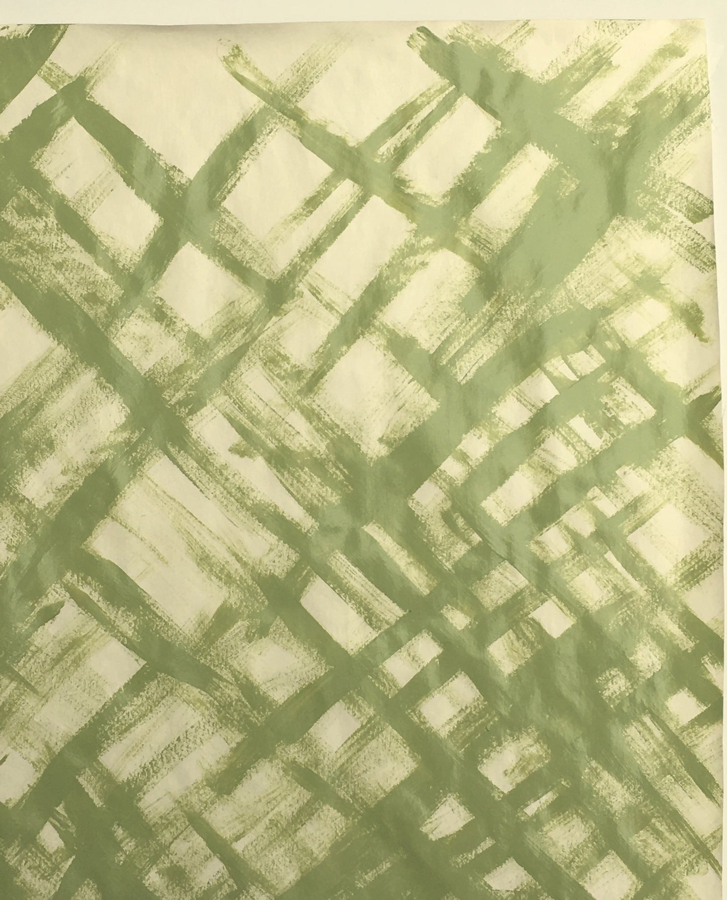 [SOLD] "Many" Painting on Paper From the Series "Fragile Existence" by Suga Lane