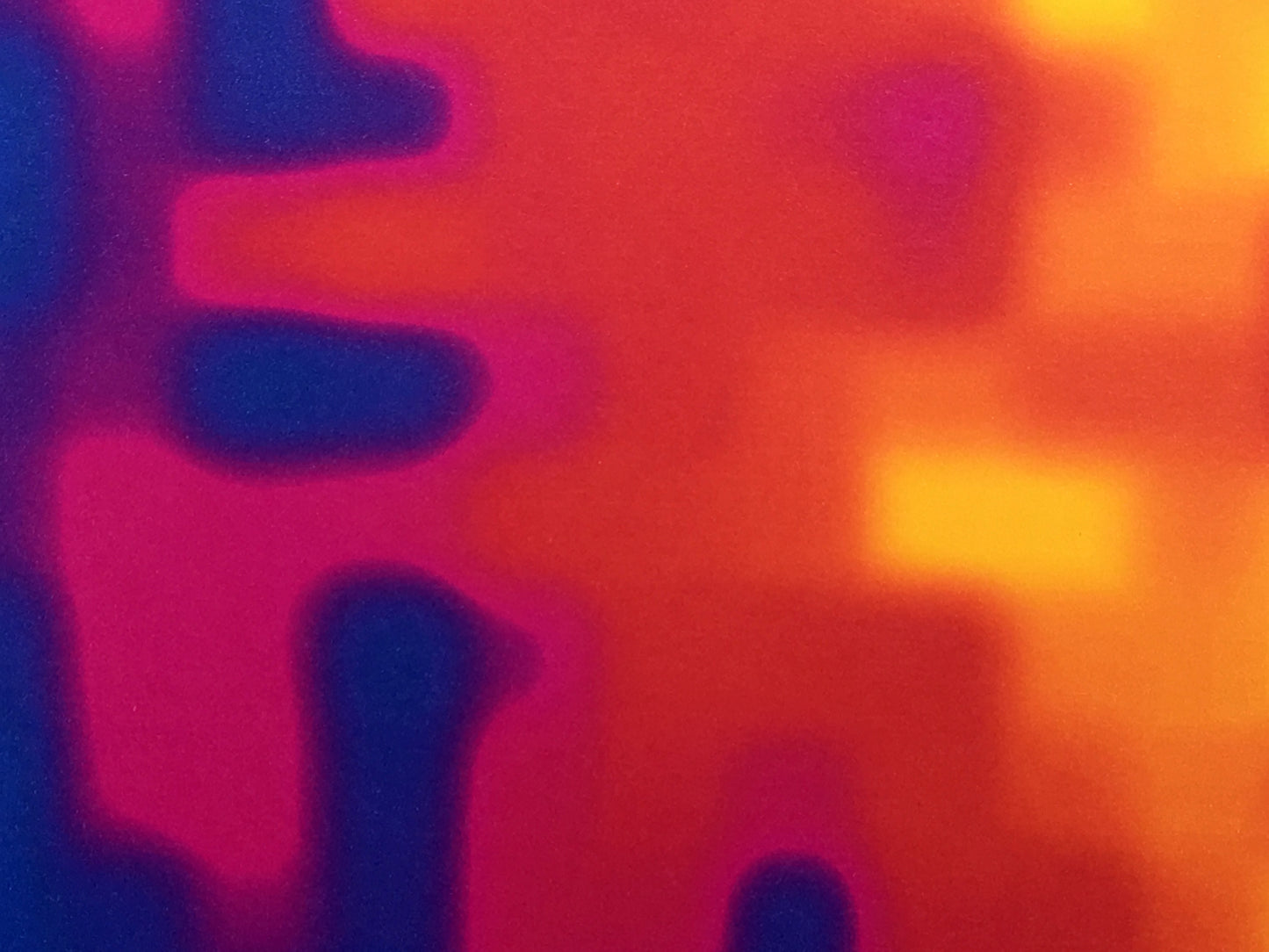 [SOLD] "Untitled 3056-141-2" Red Abstract Artist's Proof Print 1/1