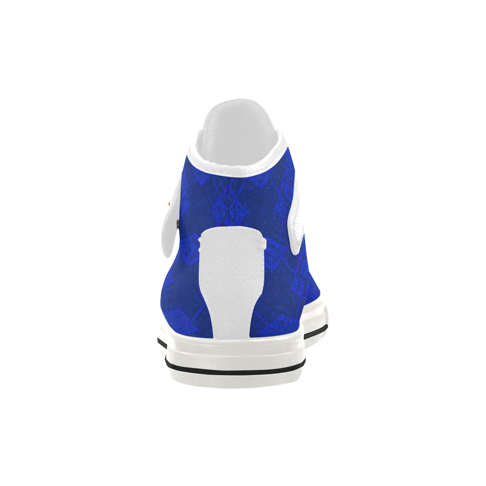 blue exes crop - Copy Aquila Strap Women's Shoes/Large Size (Model 1202) e-joyer