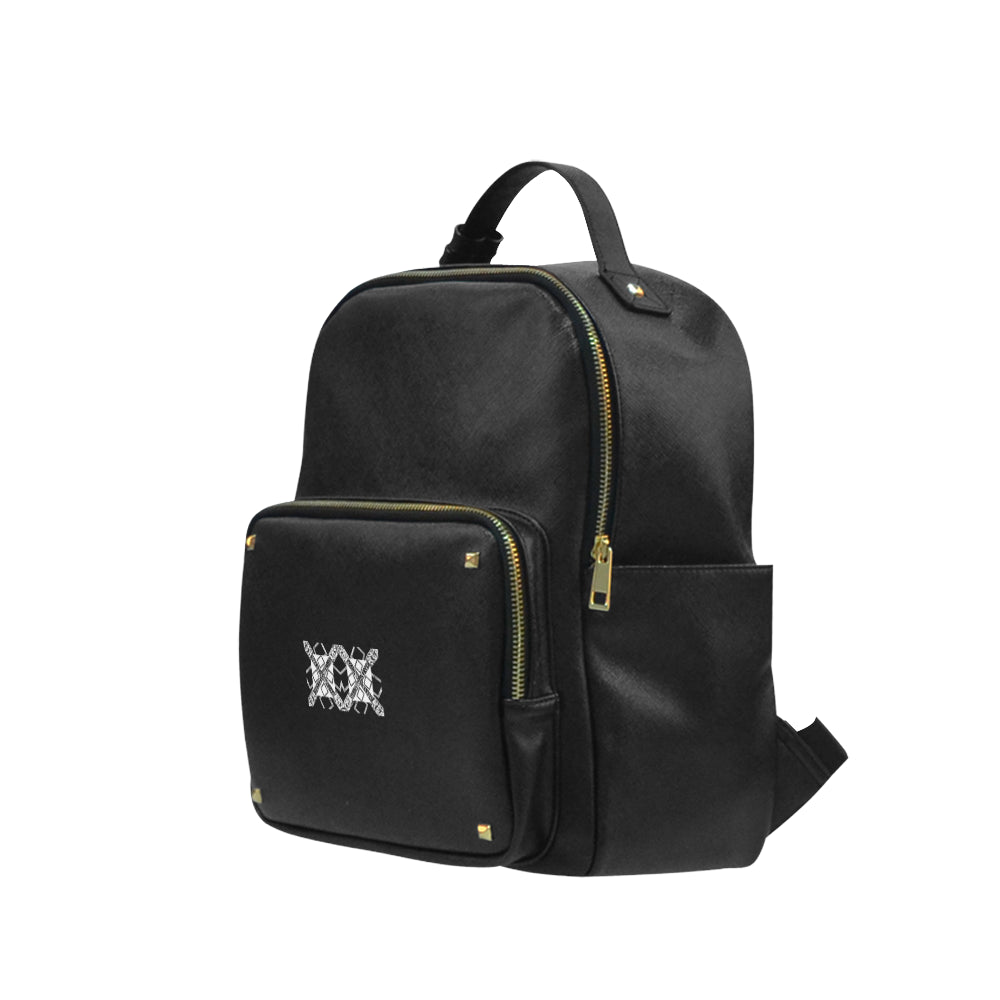 VIP Logo Coed Leather Backpack e-joyer