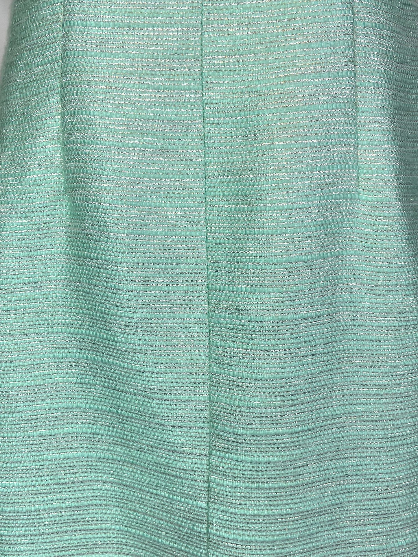 MIAMI Lime Green Metallic Shift Dress XXS