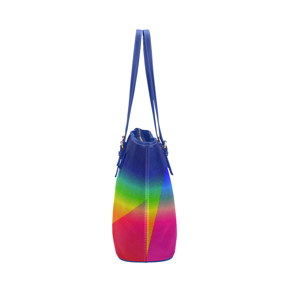 Rainbow Jane Leather Tote Bag /Small e-joyer