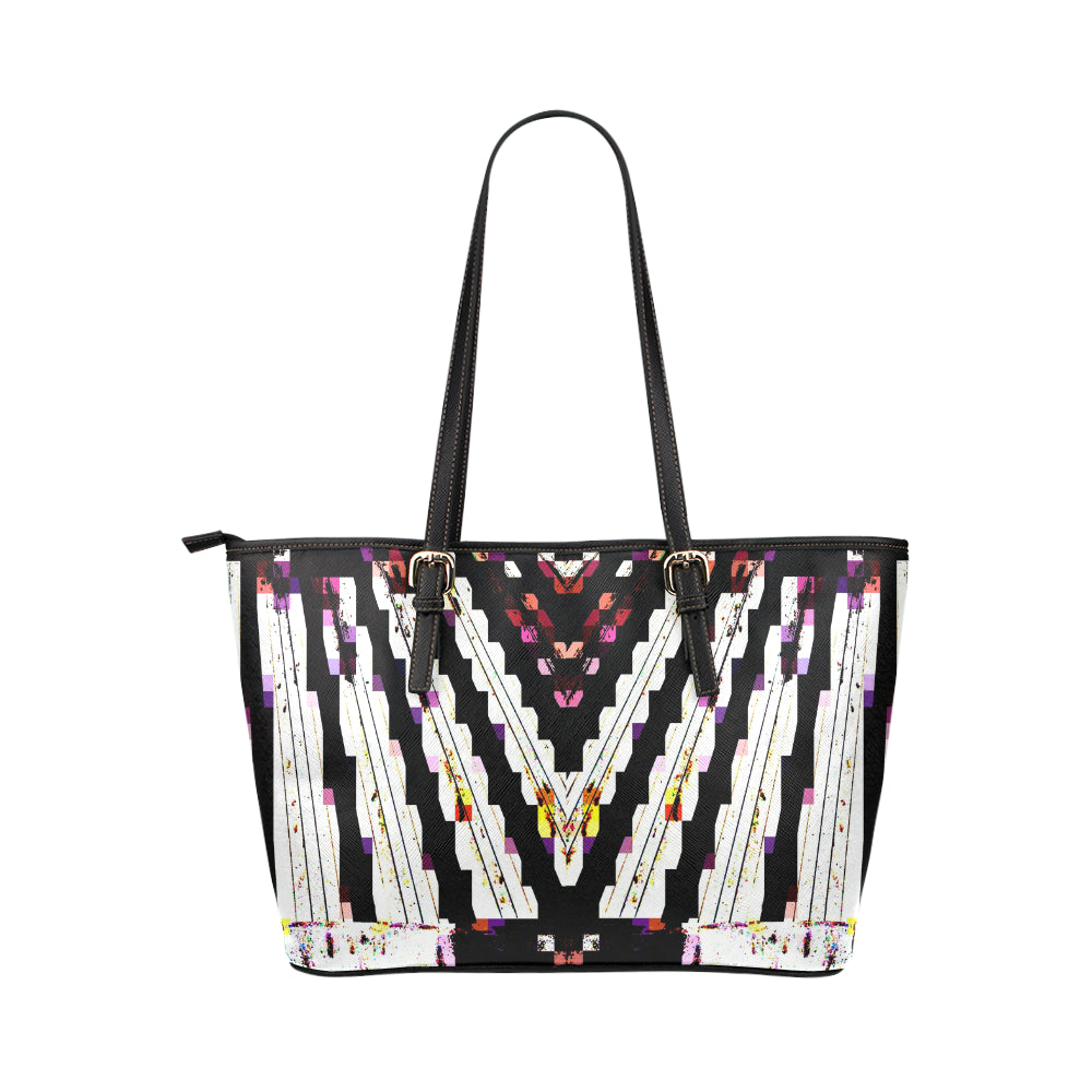 Electro Tribal Jane Leather Tote Bag /Small e-joyer