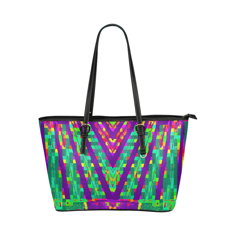 Electro Tribal Jane Leather Tote Bag /Small e-joyer