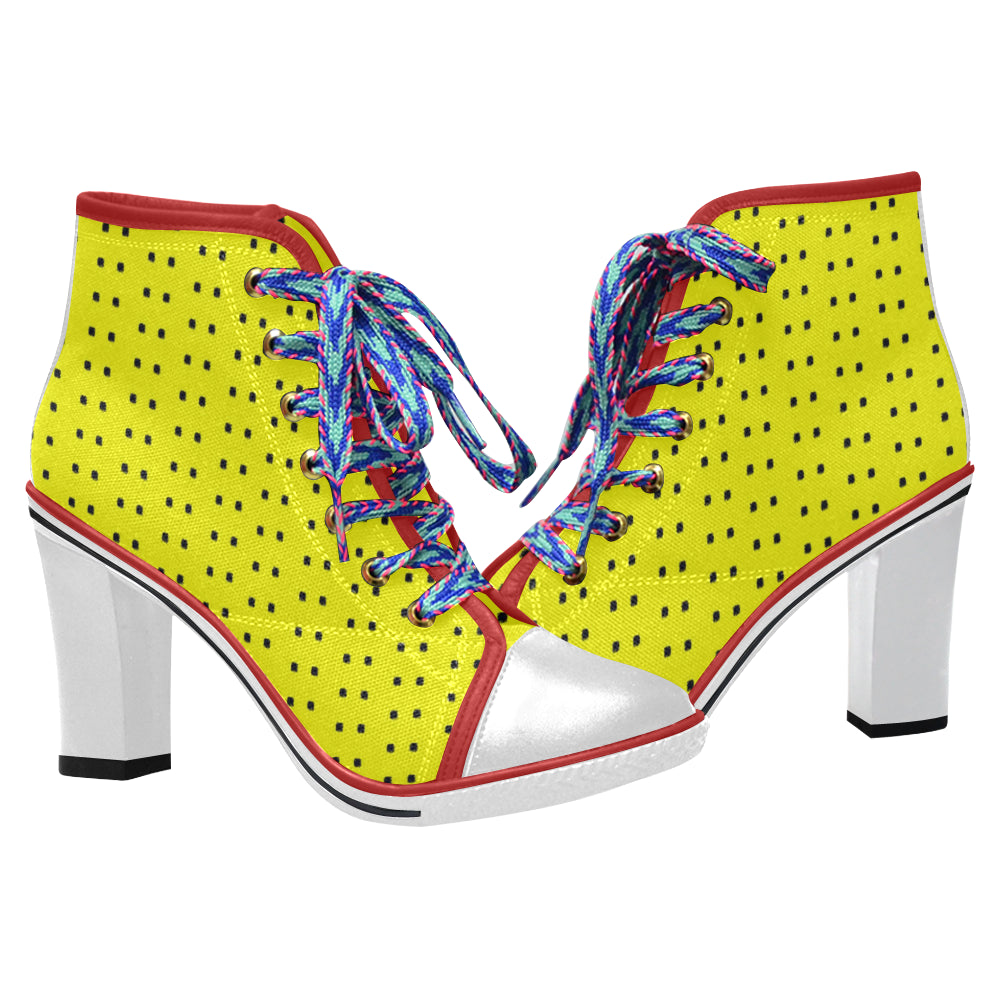 Polka Stripe Boots e-joyer