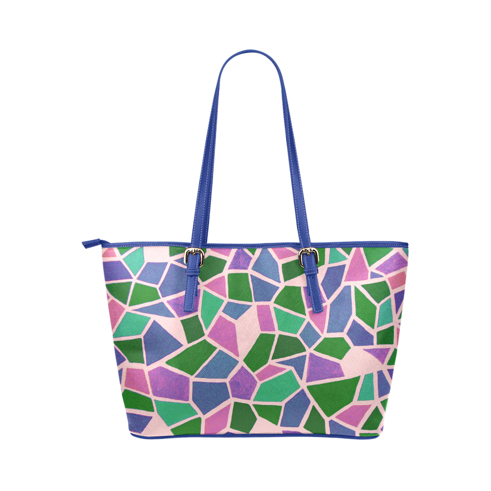 Mosaic Jane Leather Tote Bag /Small e-joyer