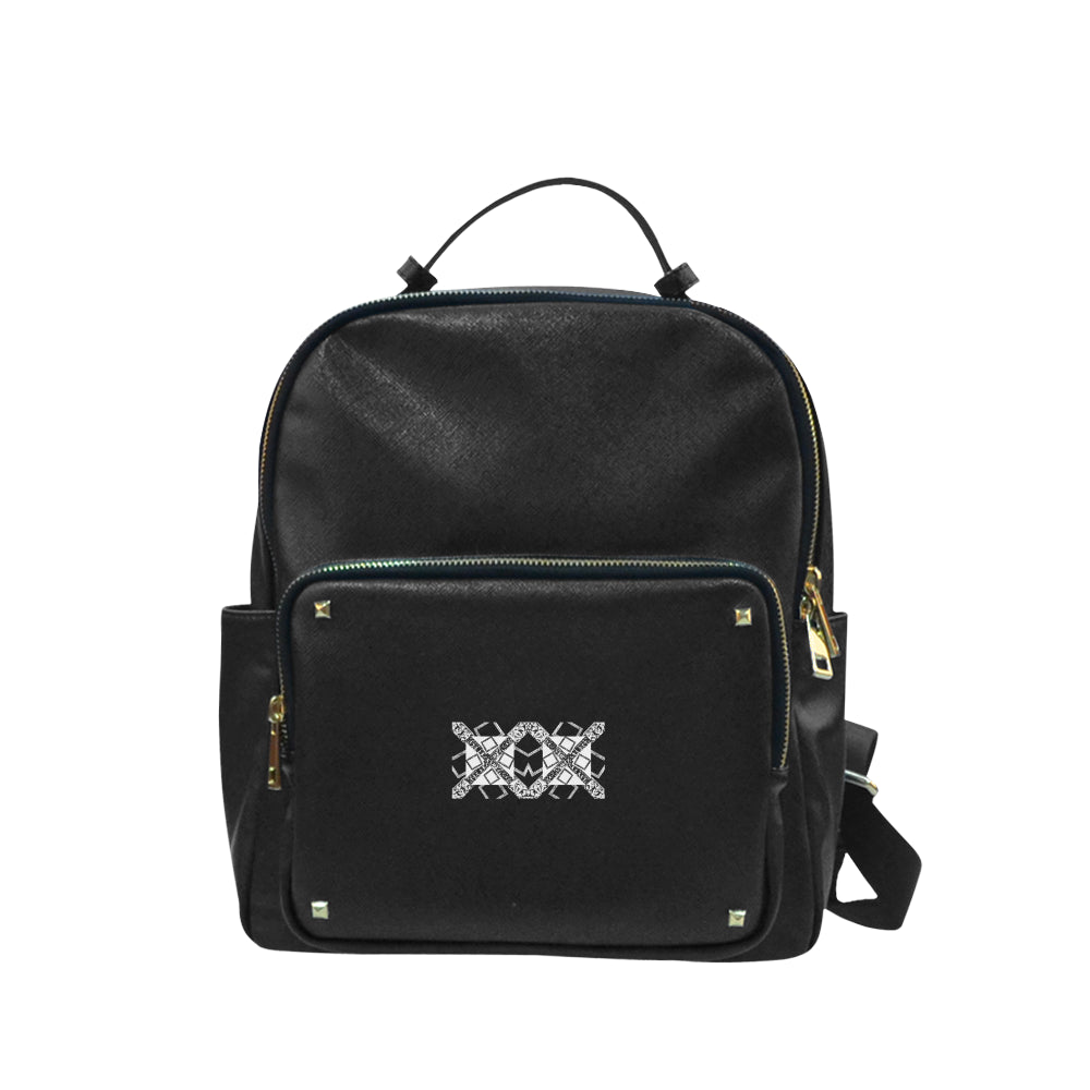 VIP Logo Coed Leather Backpack e-joyer