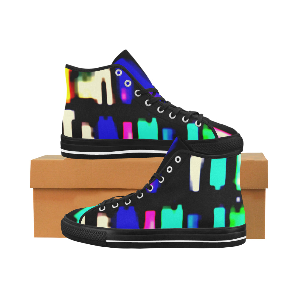 blck bold 2 Vancouver H Women's Canvas Shoes (1013-1) e-joyer